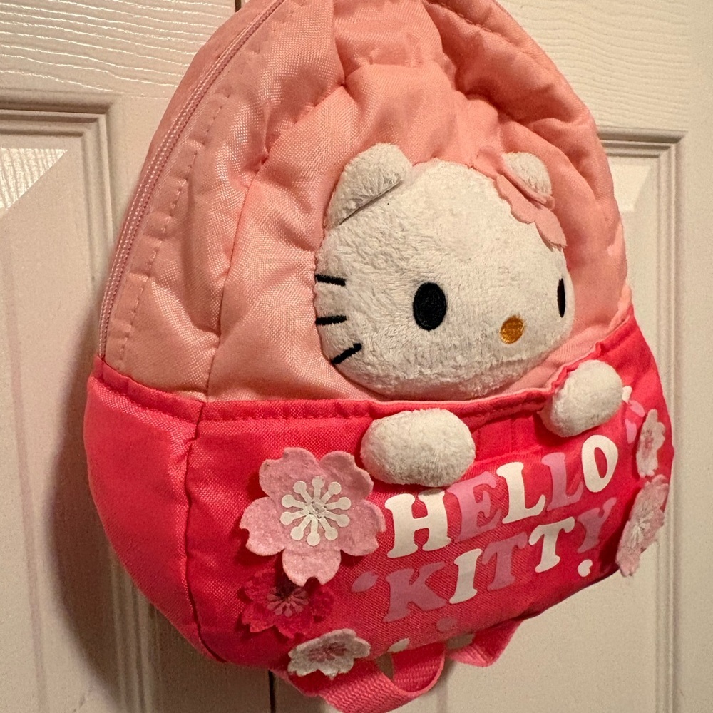 Small Hello Kitty Pink Backpack - Picture 6 of 6